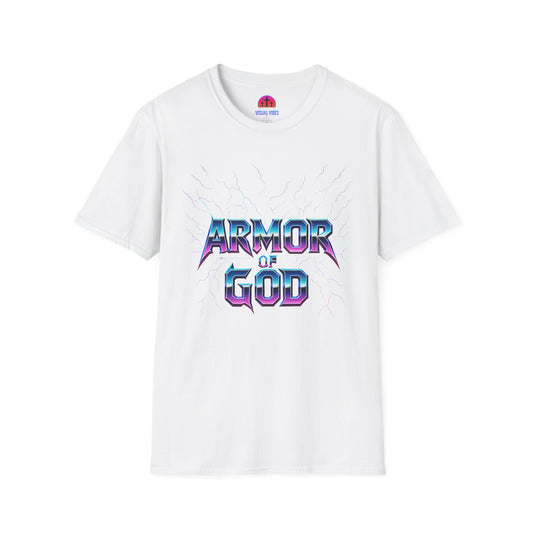 Armor of God Unisex Softstyle T-Shirt | Religious Graphic Tee, Faith-Based Apparel, Christian Gift, Casual Wear, Unique T-Shirt