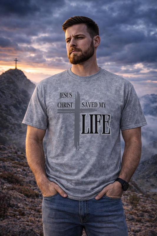 Vintage Jesus Christ Saved My Life T-Shirt