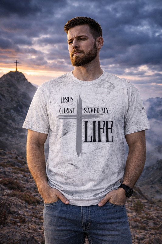 Washed Jesus Christ Saved My Life T-Shirt