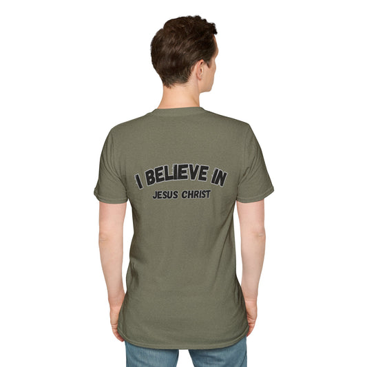 Christian Unisex T-Shirt - I Believe in Jesus Christ
