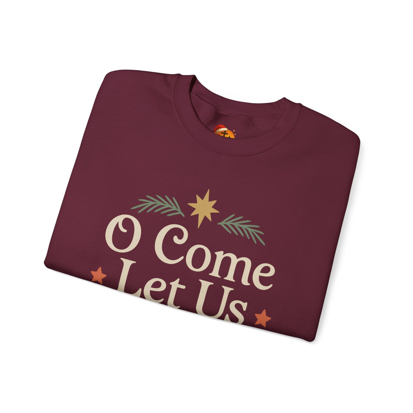 Christmas Collection- O Come Let Us Adore Him Sweater
