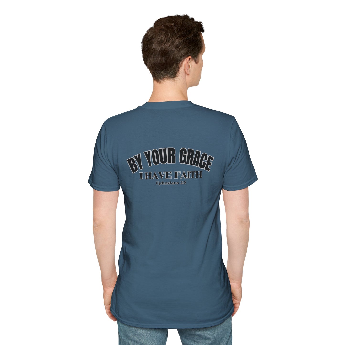 Faithful Unisex Softstyle T-Shirt - By Your Grace Design