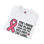 Breast Cancer/Hope and a Future Unisex T-Shirt