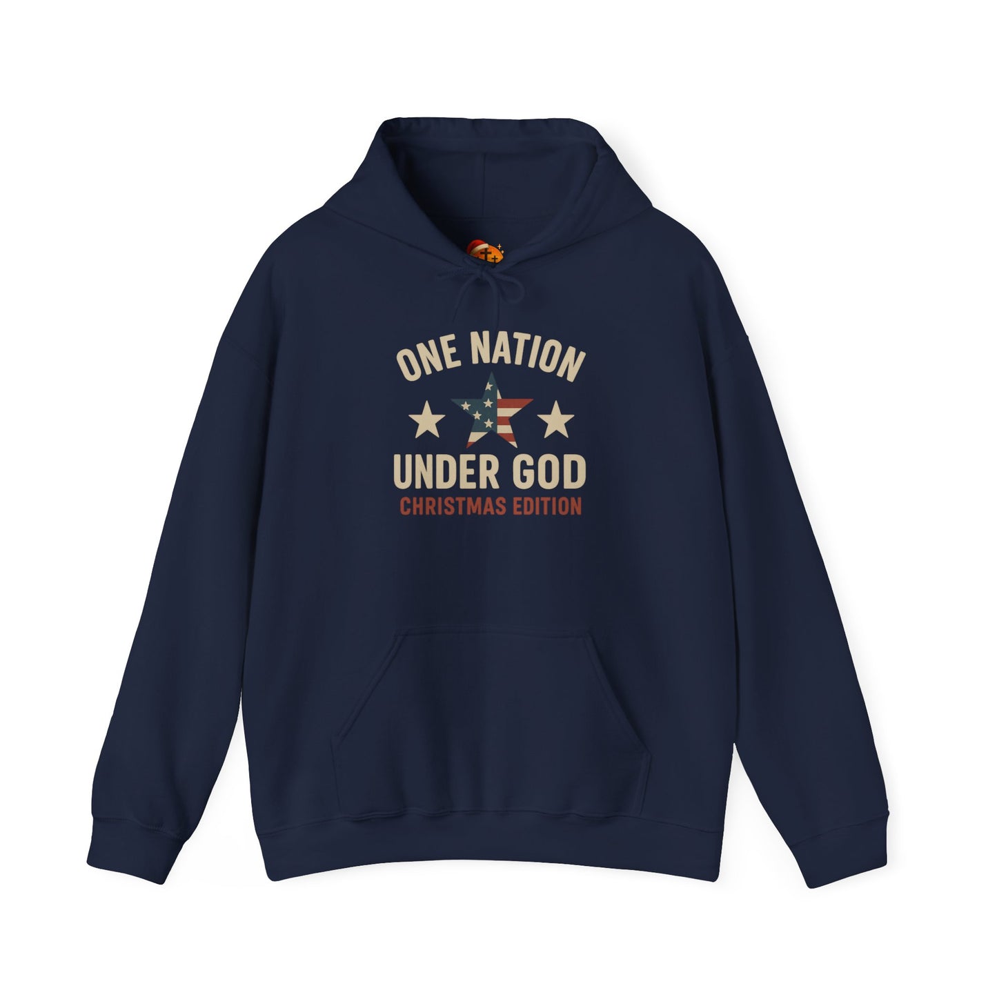 Christmas Collection- One Nation Under God Hoodie