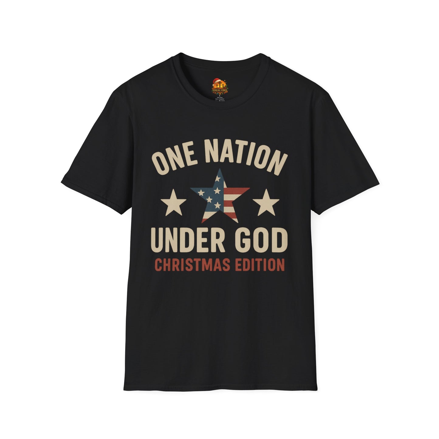 Christmas Collection- One Nation Under God T-Shirt