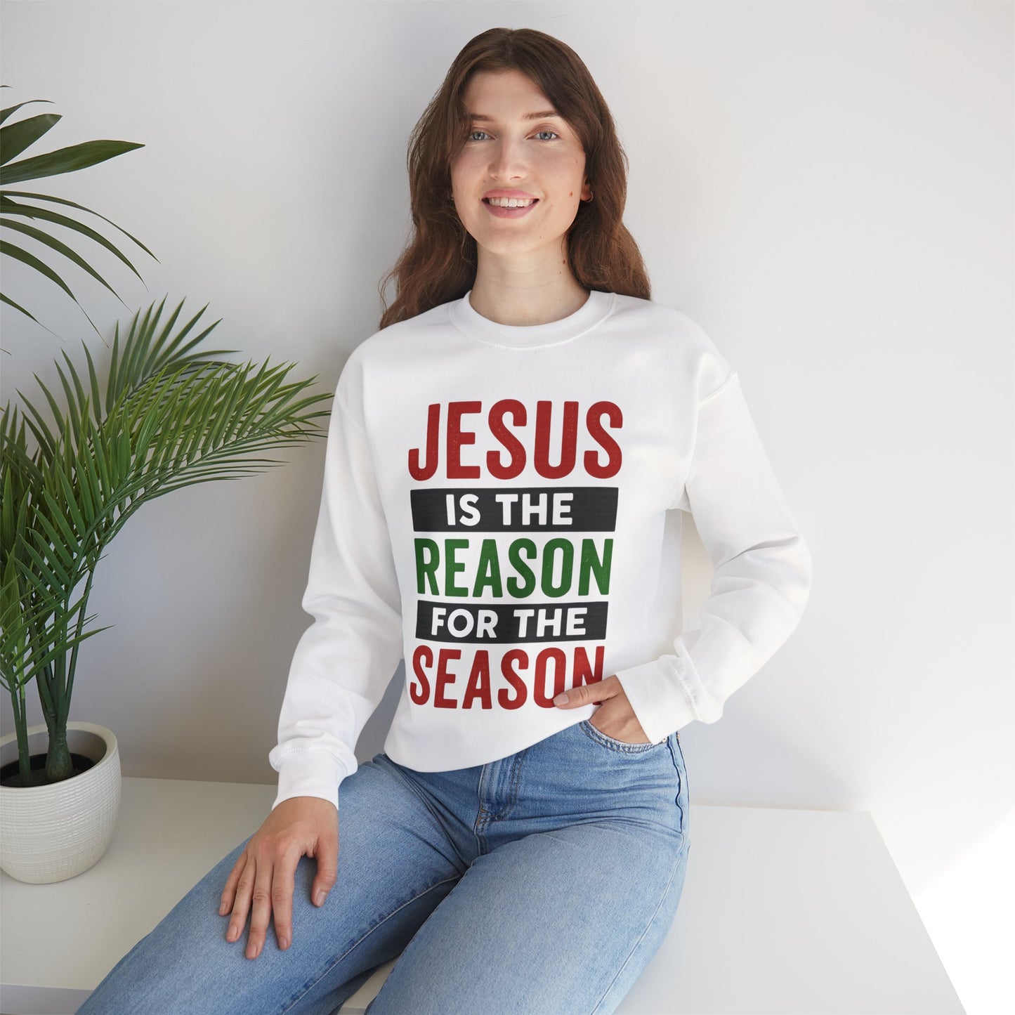 Christmas Collection- Jesus is the Reason for the Season Sweater