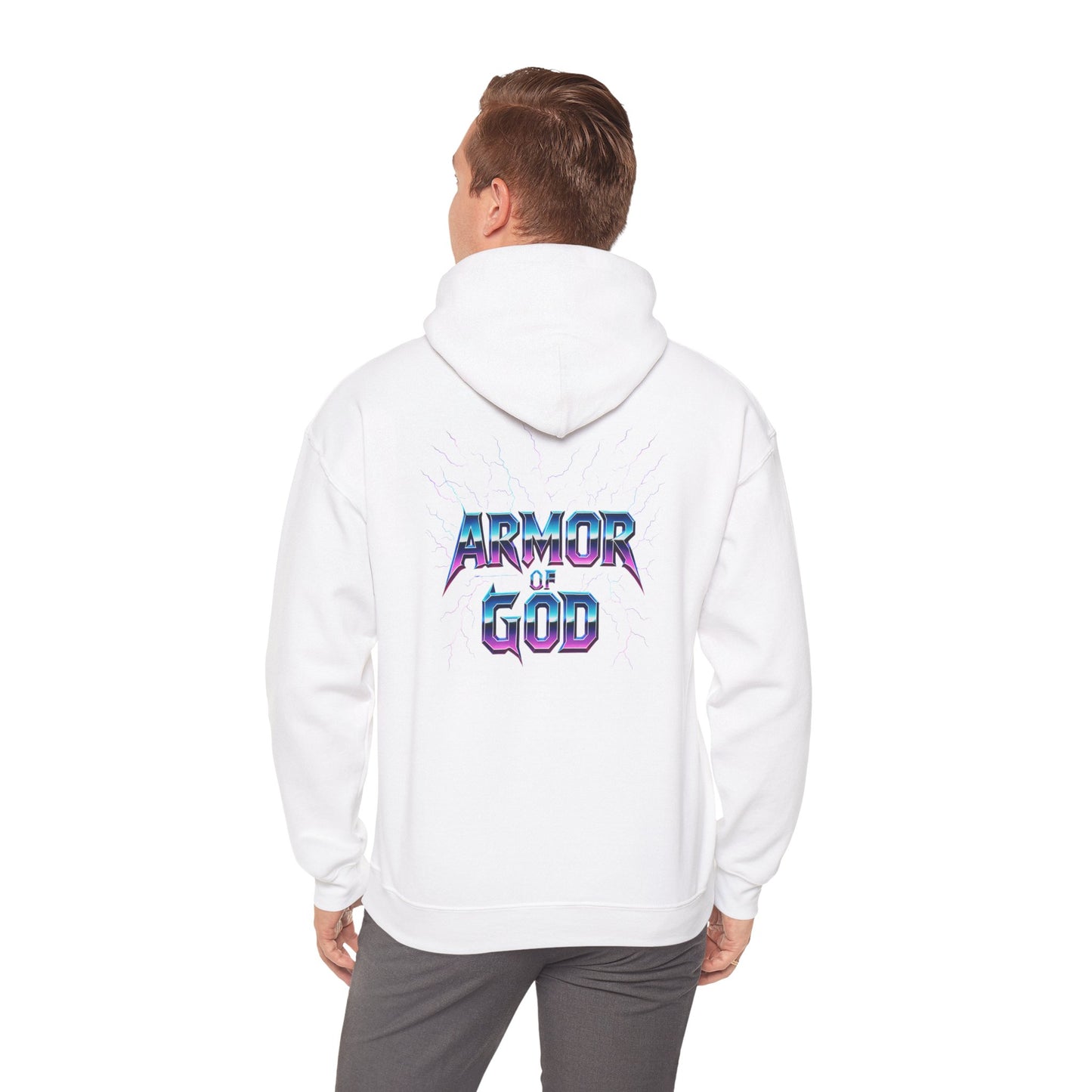 Armor of God Heavy Blend Hoodie - Cozy Gift for Spiritual Warriors, Comfortable Apparel for Daily Wear, Perfect for Faith-Based [...]