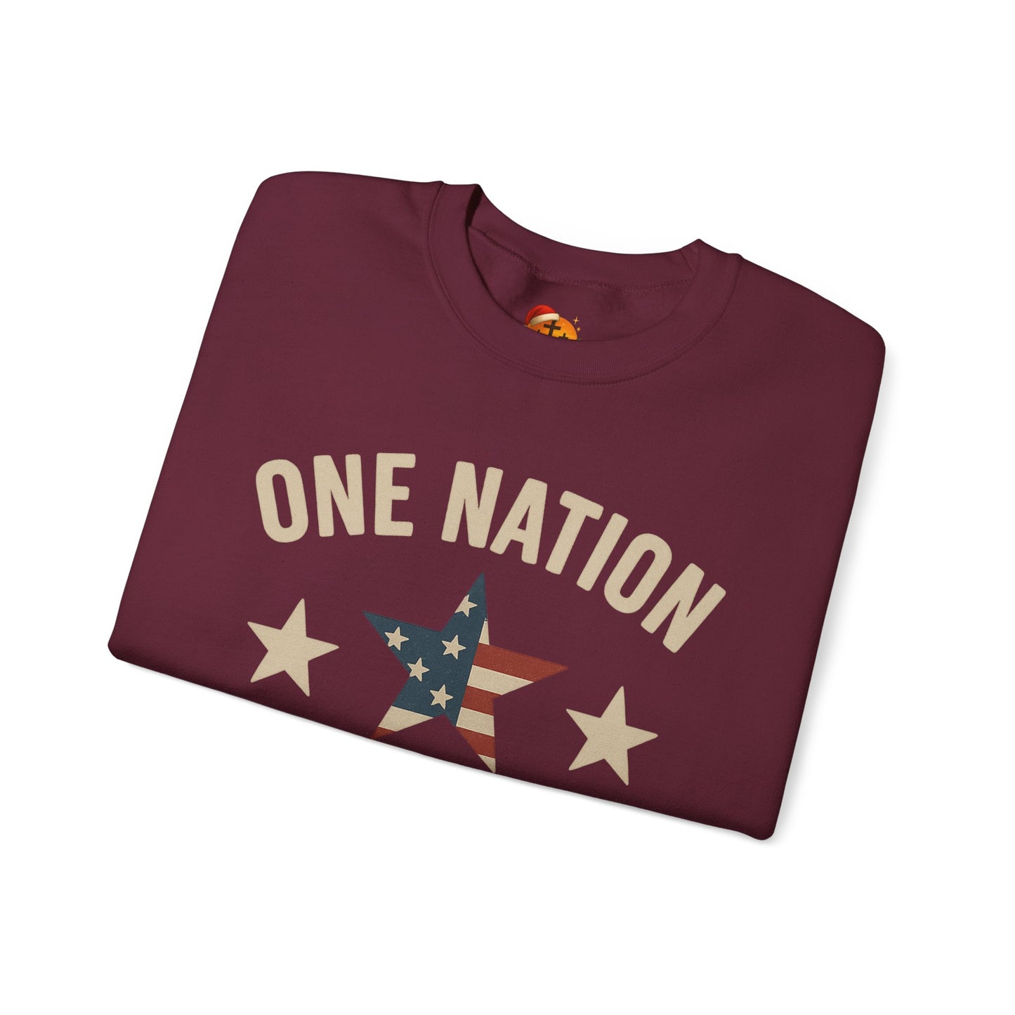 Christmas Collection- One Nation Under God Sweater