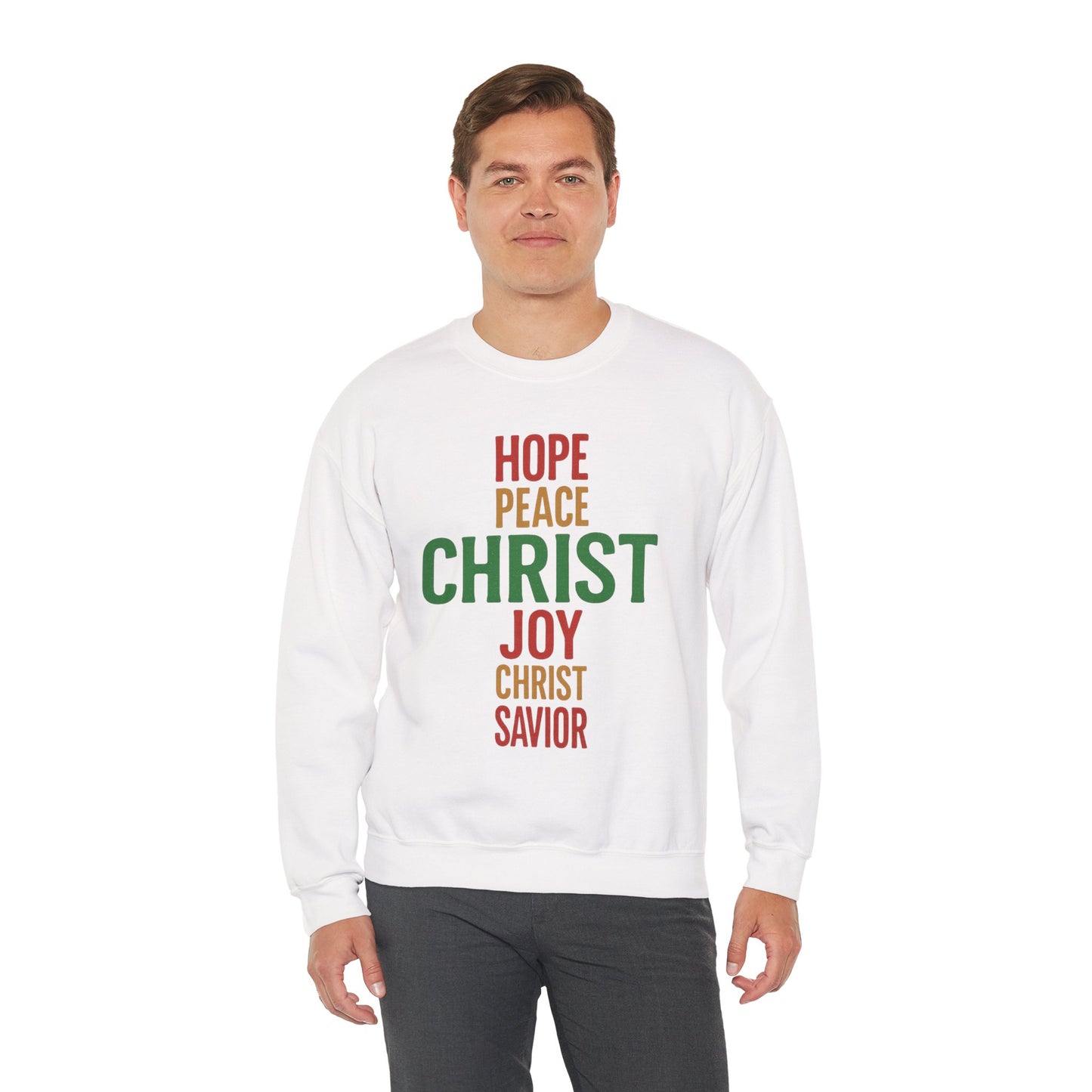Christmas Collection- Hope, Peace Sweater