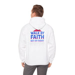 Faith-Inspired Unisex Hoodie - Walk by Faith Not by Sight, Cozy Sweatshirt for Achievers, Gift for Friends, Spiritual Wear, Fall Fashion