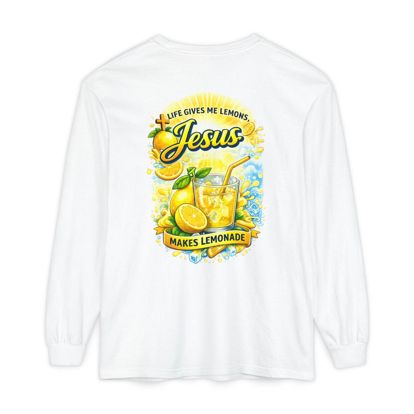 Jesus Makes Lemonade Long Sleeve T‑Shirt