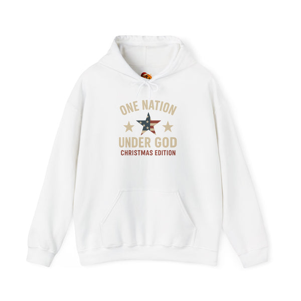Christmas Collection- One Nation Under God Hoodie