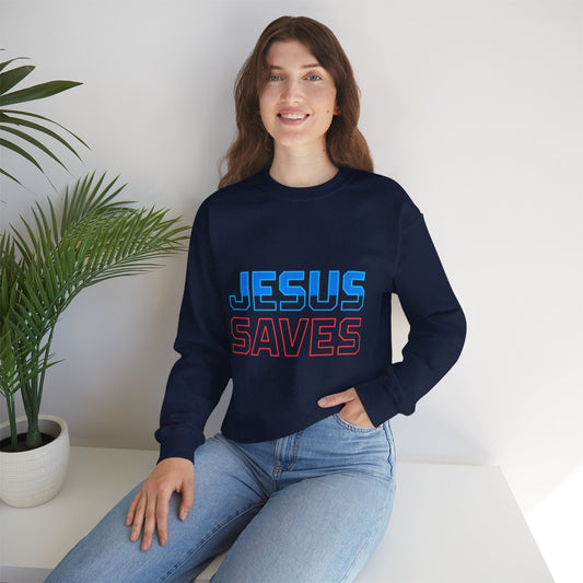 Sweatshirt Jesus Saves