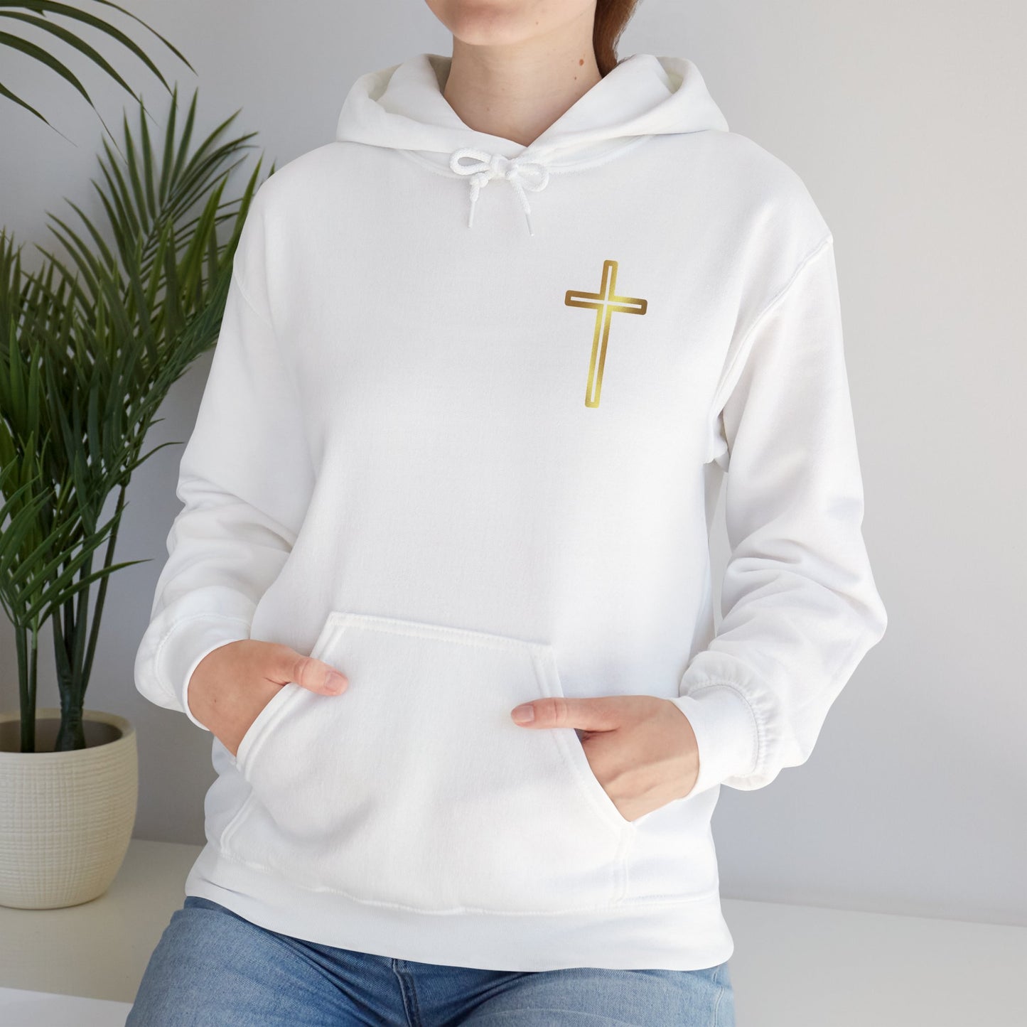 Faith-Inspired Unisex Hooded Sweatshirt, I Believe In Jesus Christ Hoodie, Christian Gift, Cozy Apparel, Religion Hoodie, Spiritual Fashion