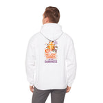 Inspirational Halloween Hoodie, Faith-Based Sweatshirt, Unisex Comfort Apparel, Fall Fashion, Religious Gift