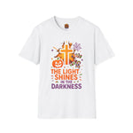 Halloween Themed Unisex T-Shirt, Spooky Fall Fashion, Cute Halloween Tee, Christian Faith Shirt, Gift for Halloween Lovers