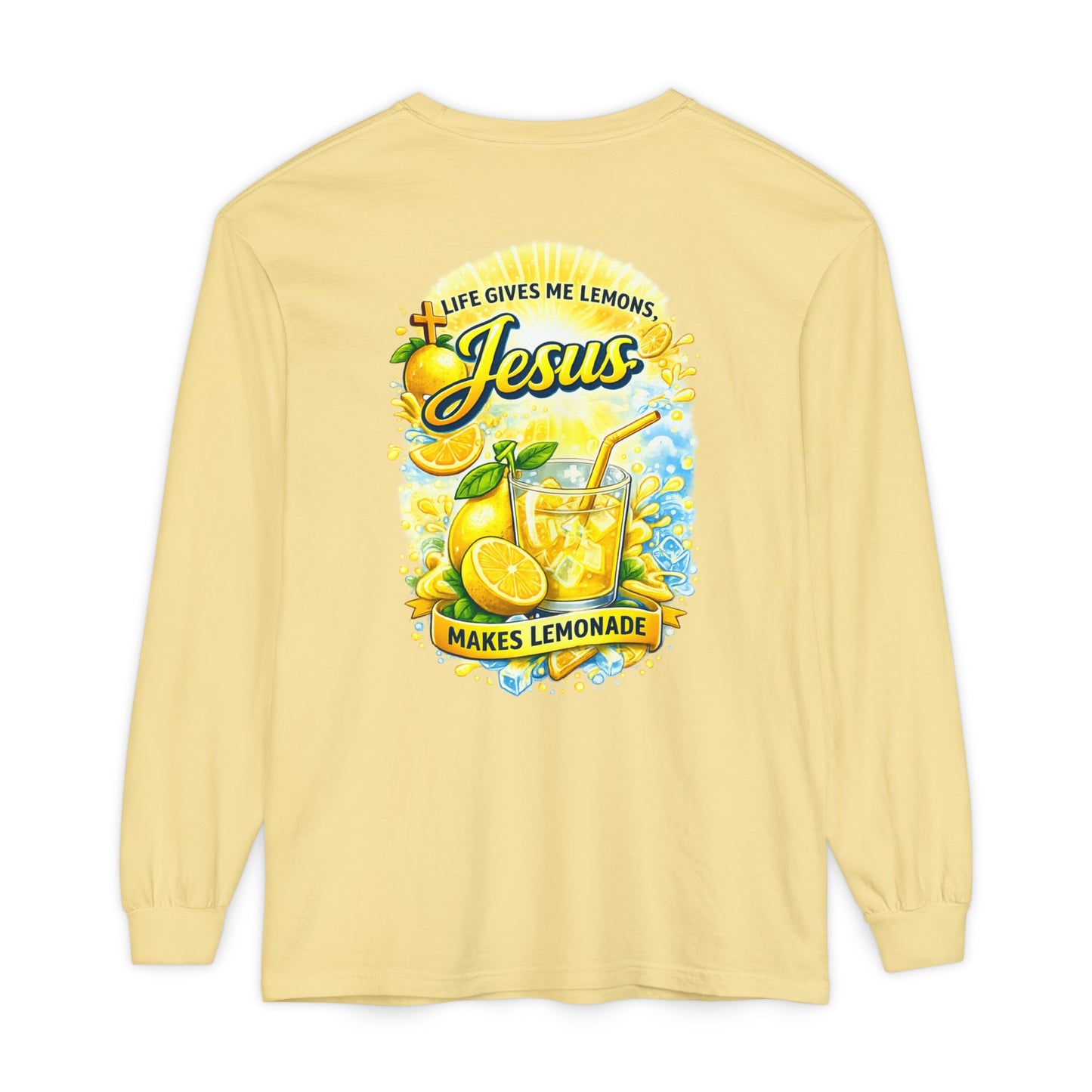 Jesus Makes Lemonade Long Sleeve T‑Shirt