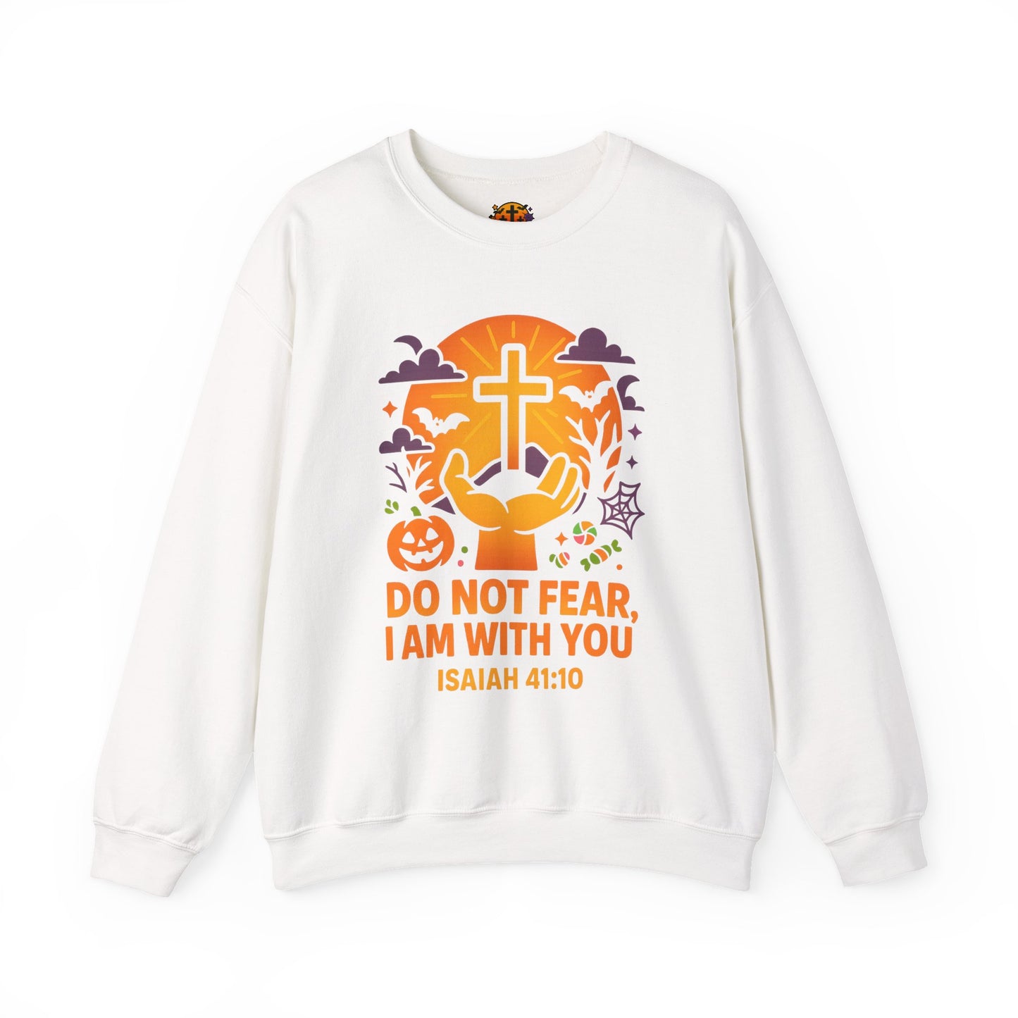 Faith-Inspired Crewneck Sweatshirt, Cozy Christian Apparel, Comfortable Gift for Believers, Fall Fashion, Religious Holiday Style