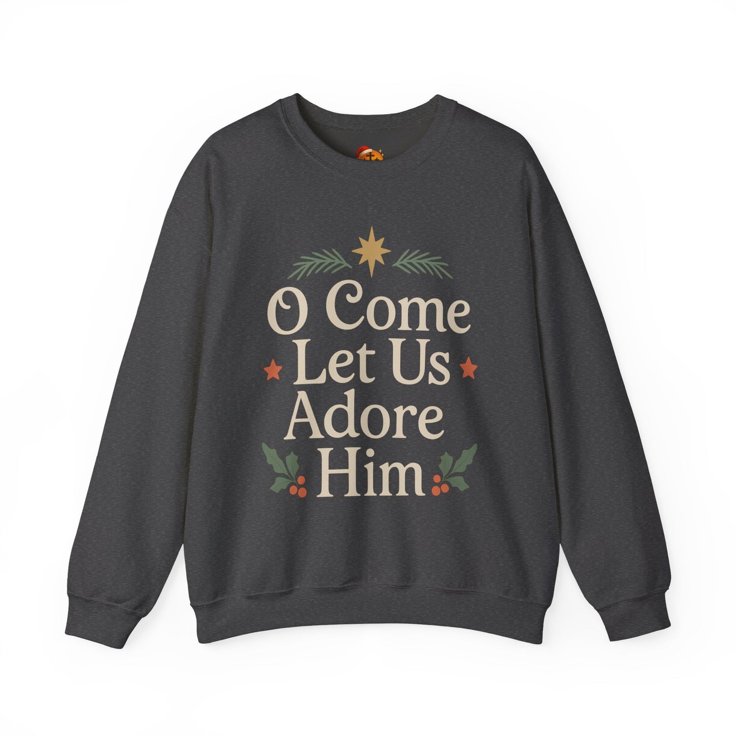 Christmas Collection- O Come Let Us Adore Him Sweater