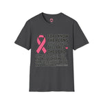 Breast Cancer/Hope and a Future Unisex T-Shirt