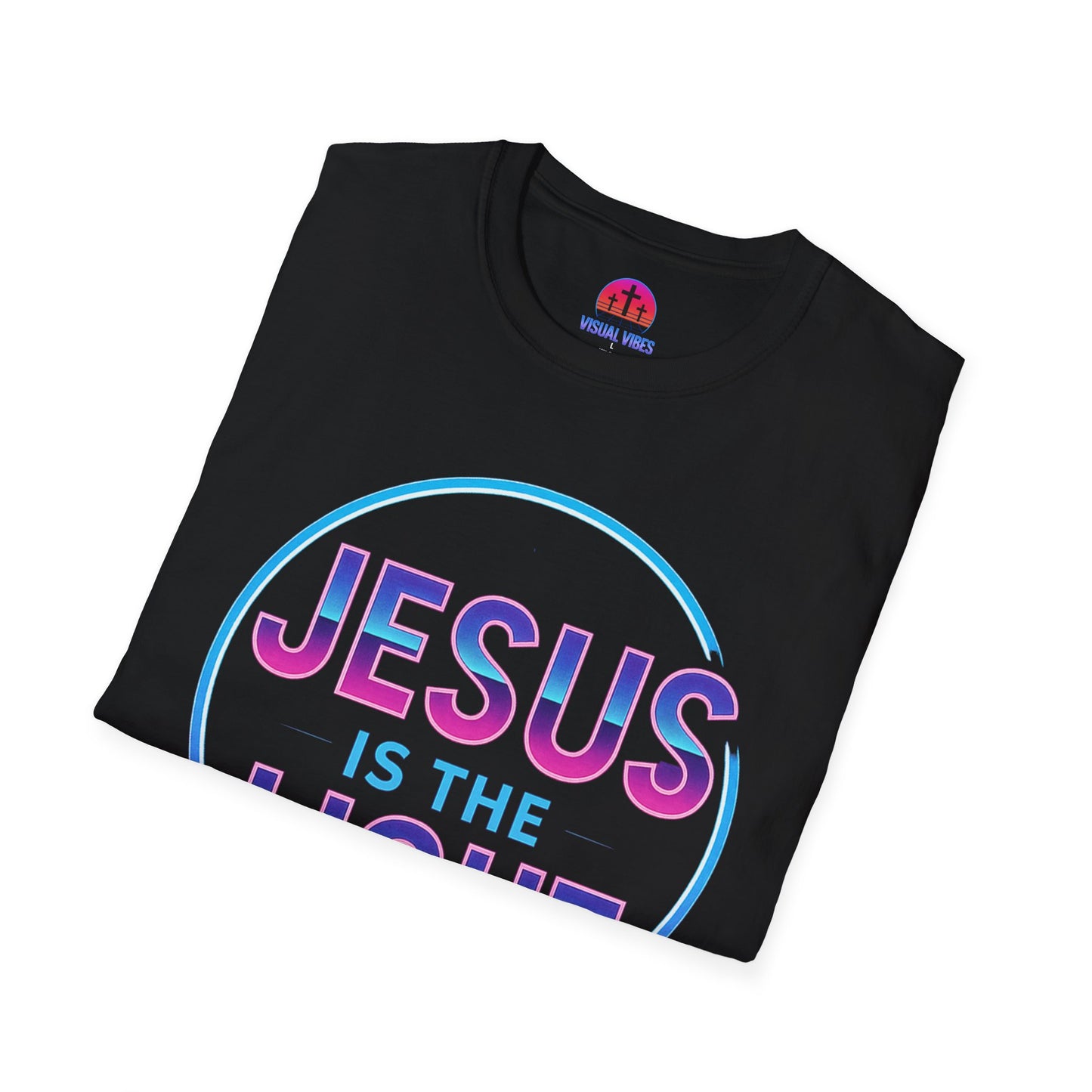 Jesus is the Light T-Shirt, Inspirational Shirt, Unisex Graphic Tee, Faith-Based Apparel, Christian Gift, Daily Wear