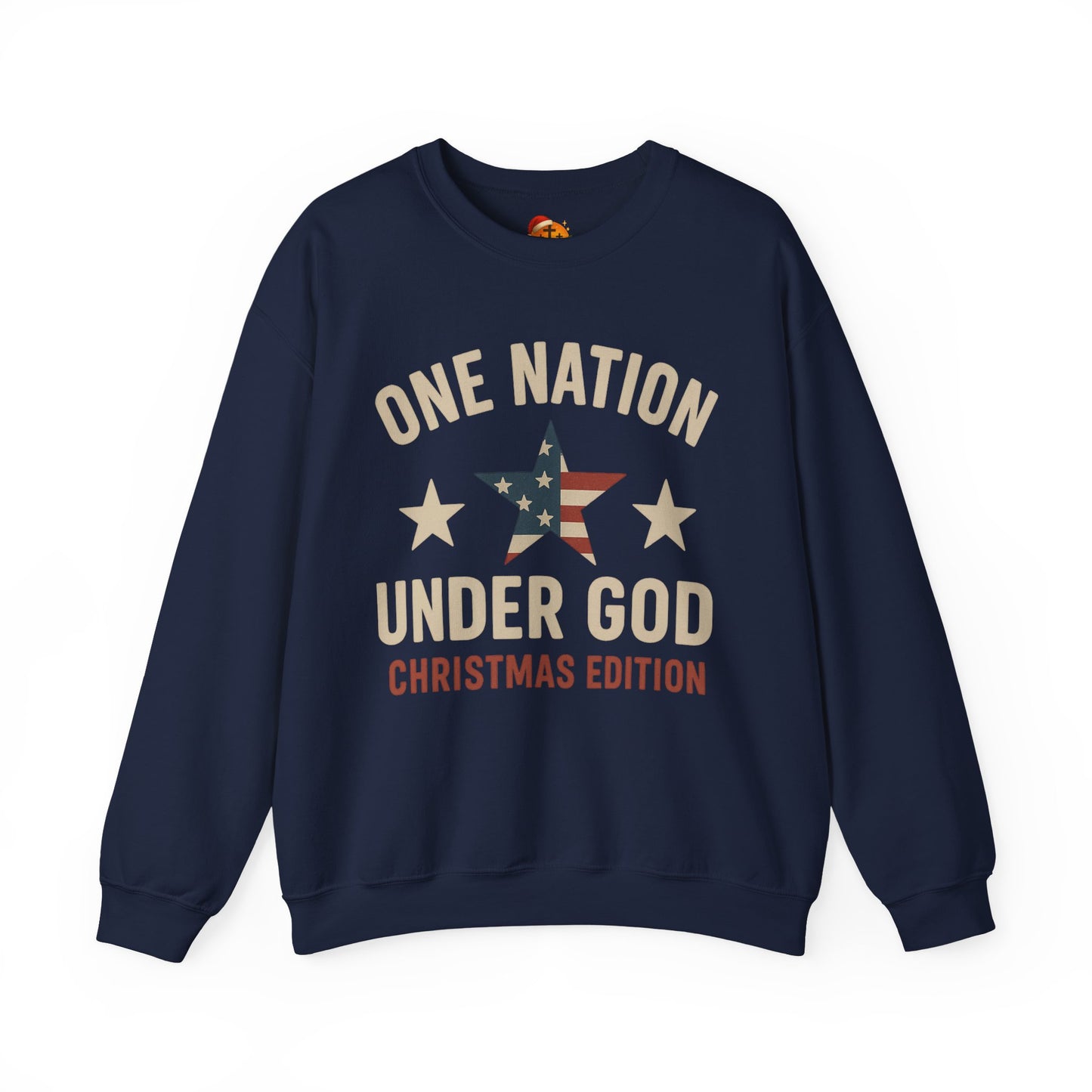 Christmas Collection- One Nation Under God Sweater