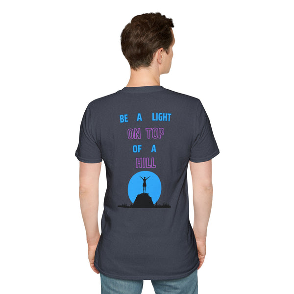 Softstyle T-Shirt - 'Be a Light on Top of a Hill