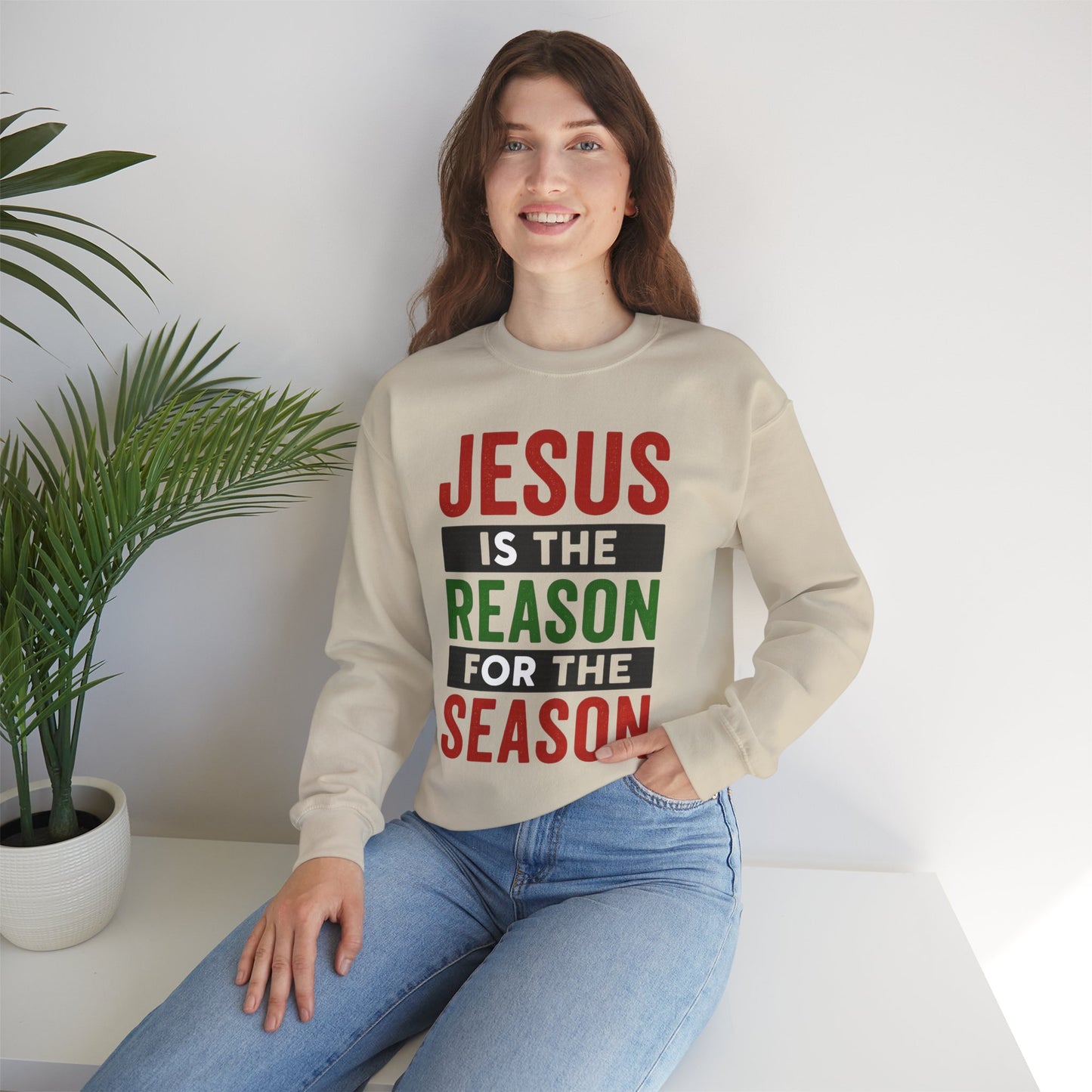 Christmas Collection- Jesus is the Reason for the Season Sweater