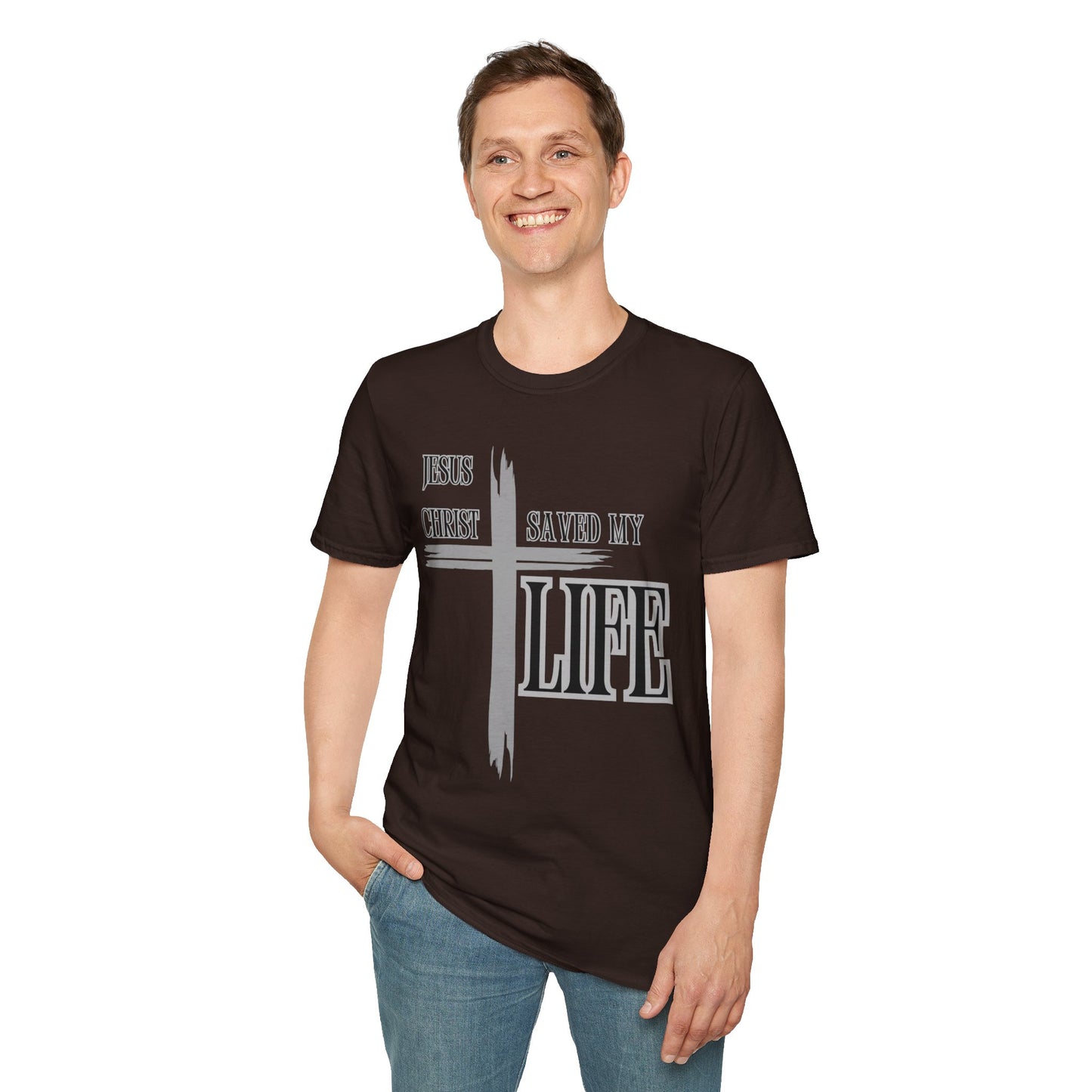 Religious T-Shirt - Jesus Saved My Life
