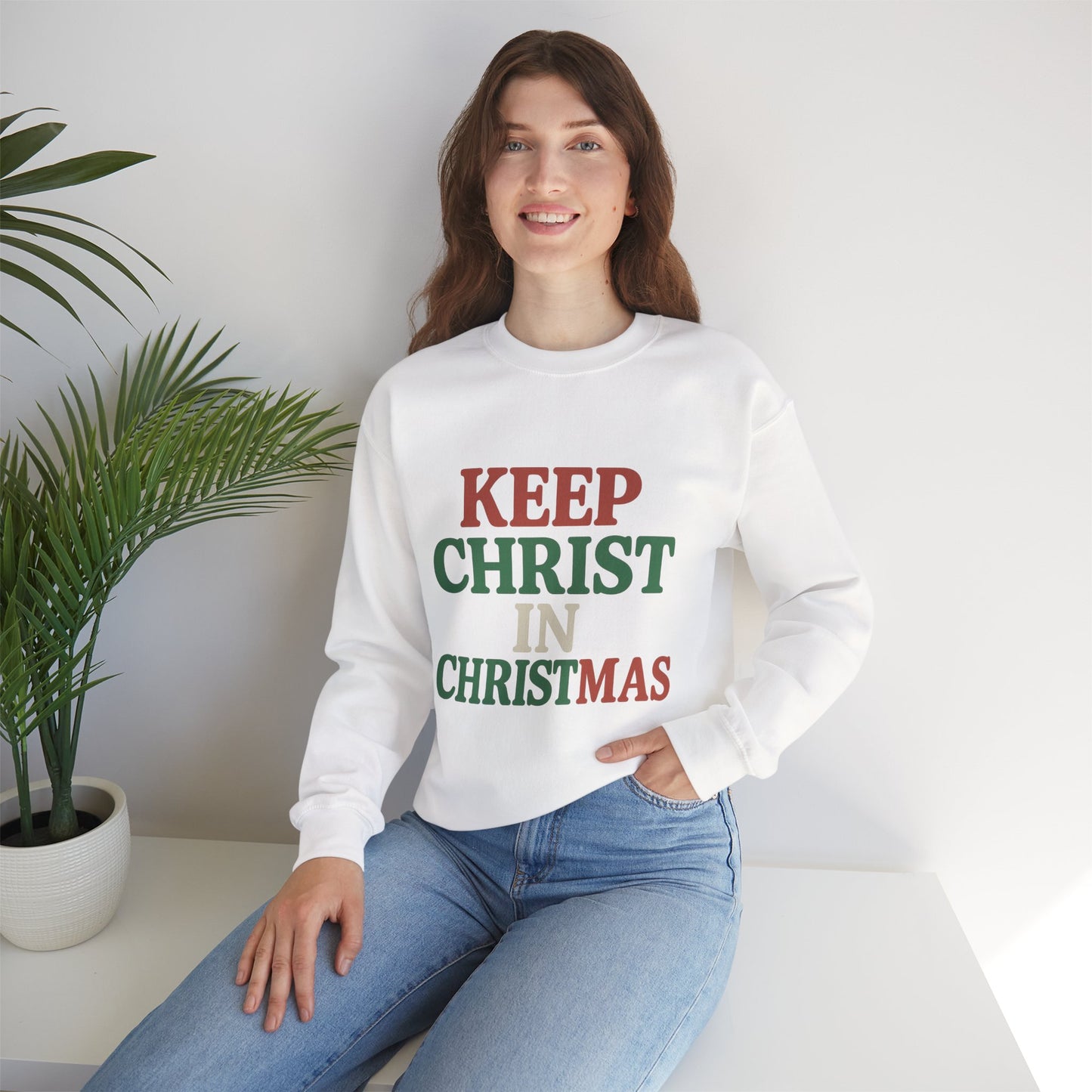 Christmas Collection- Keep Christ in Christmas Sweater