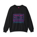 Retro Gospel Jams Crewneck Sweatshirt, Cozy Music Sweatshirt, Gift for Music Lovers, Play Pray Repeat Apparel, Unisex Casual Wear