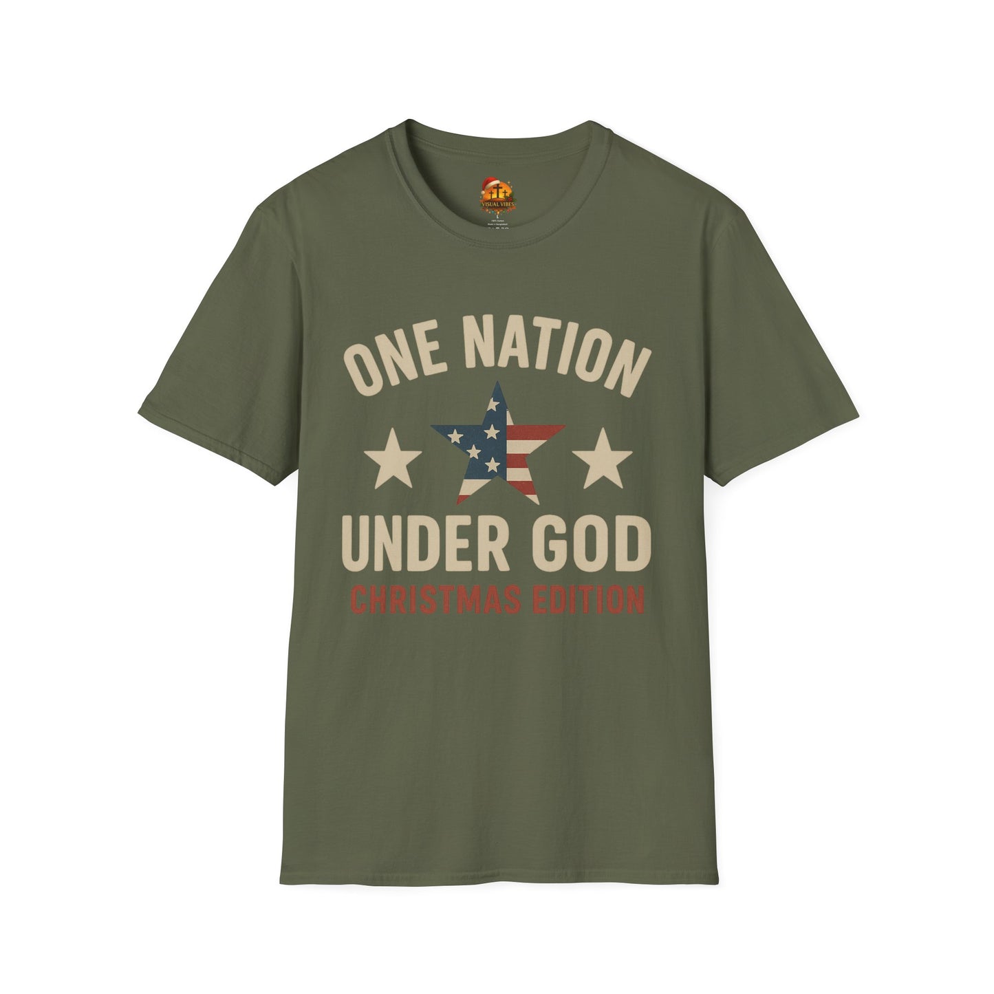 Christmas Collection- One Nation Under God T-Shirt