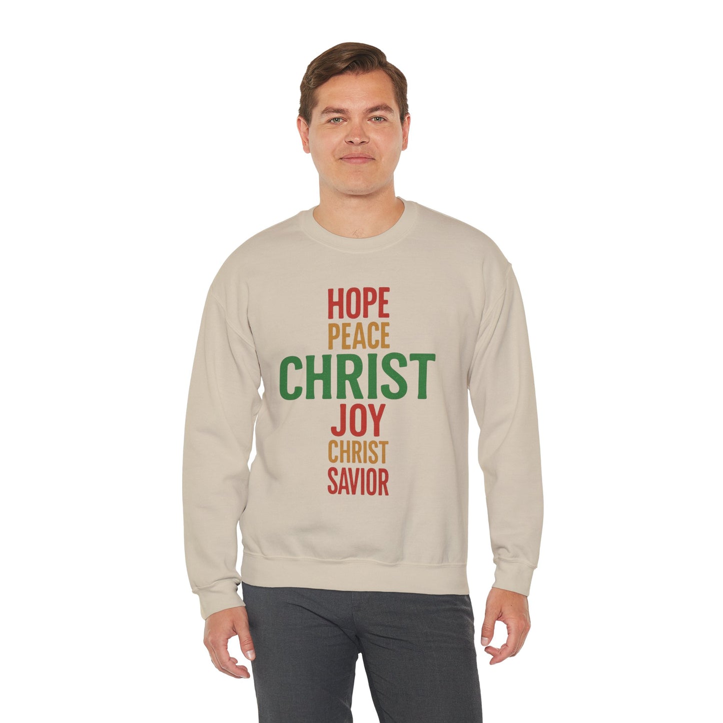 Christmas Collection- Hope, Peace Sweater