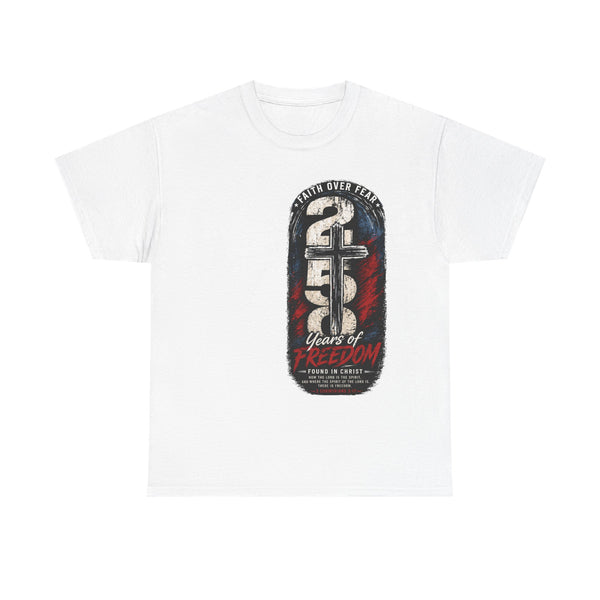 America Faith Over Fear T-Shirt