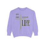 Heavy Jesus Christ Saved My Life Sweater