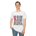Breast Cancer/Hope and a Future Unisex T-Shirt