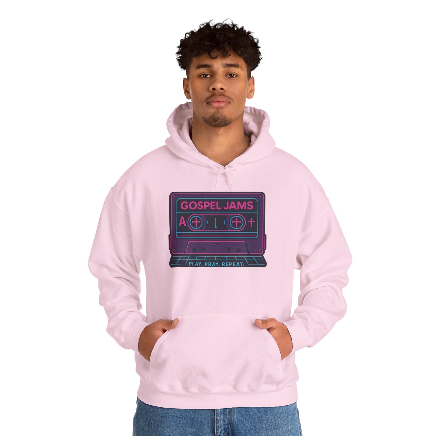 Gospel Jams Hoodie, Unisex Sweatshirt, Retro Music Apparel, Gift for Music Lovers, Cozy Studio Outfit, Casual Lounge Wear