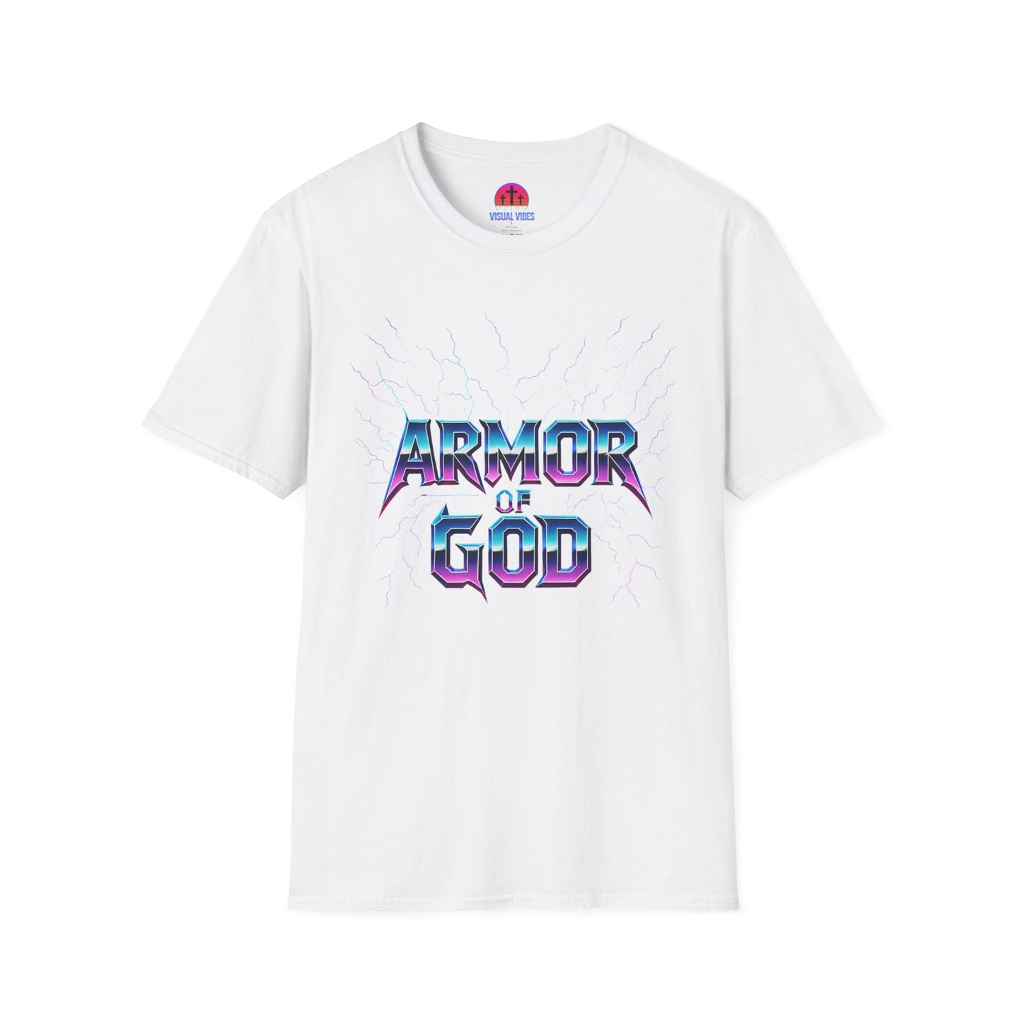 Armor of God Unisex Softstyle T-Shirt | Religious Graphic Tee, Faith-Based Apparel, Christian Gift, Casual Wear, Unique T-Shirt