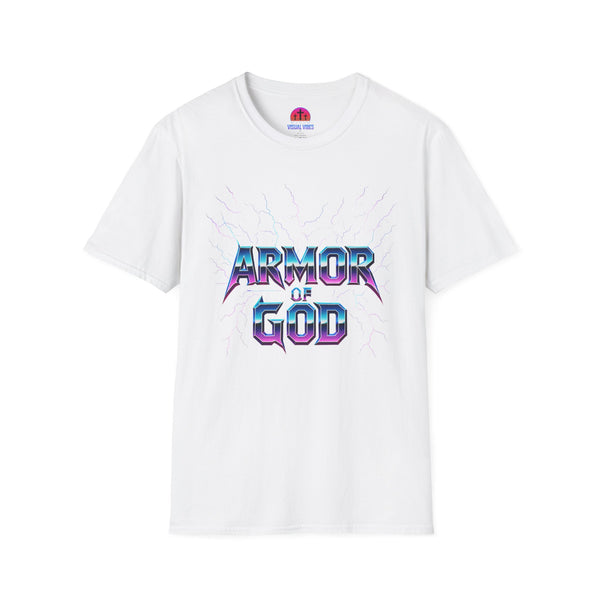 Armor of God Unisex Softstyle T-Shirt | Religious Graphic Tee, Faith-Based Apparel, Christian Gift, Casual Wear, Unique T-Shirt