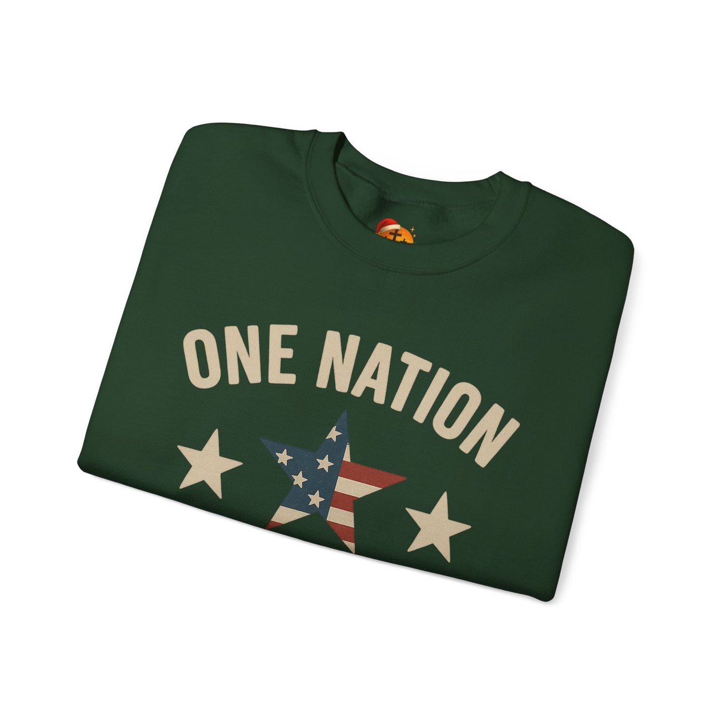 Christmas Collection- One Nation Under God Sweater