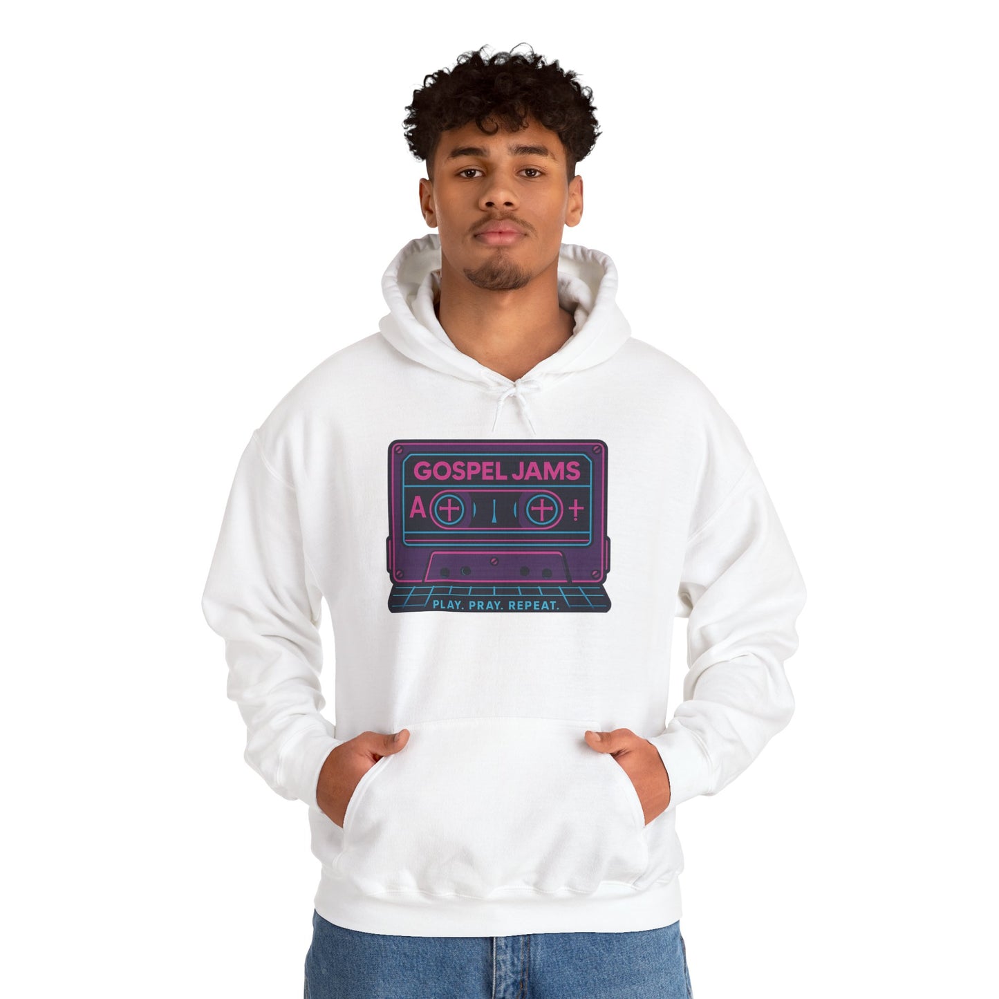 Gospel Jams Hoodie, Unisex Sweatshirt, Retro Music Apparel, Gift for Music Lovers, Cozy Studio Outfit, Casual Lounge Wear