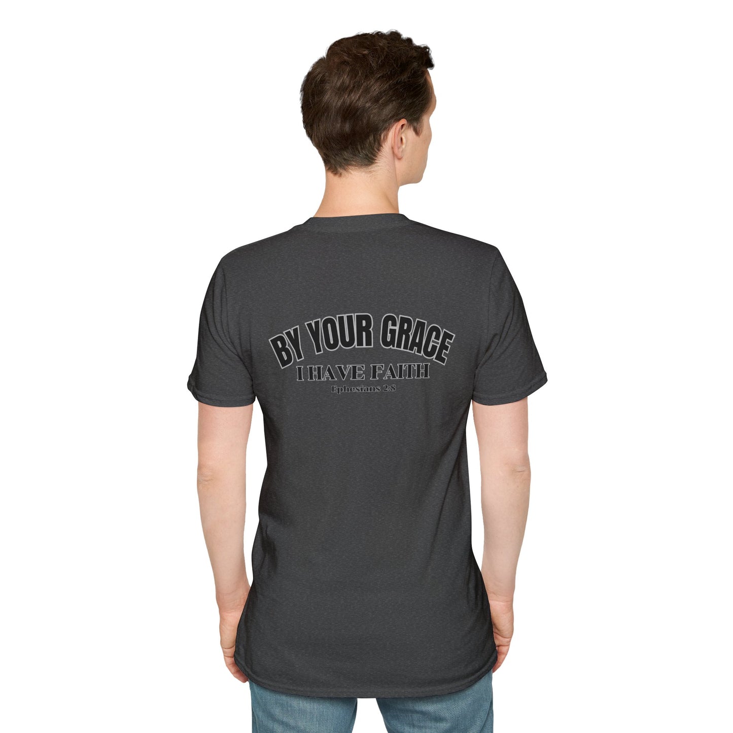 Faithful Unisex Softstyle T-Shirt - By Your Grace Design