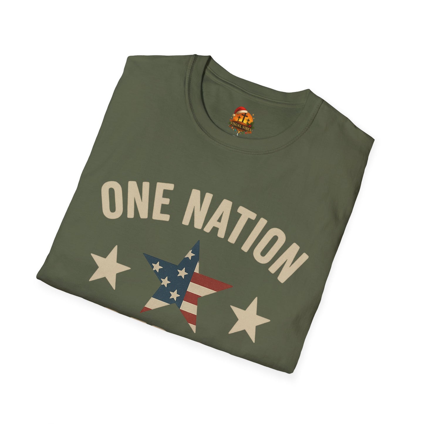 Christmas Collection- One Nation Under God T-Shirt