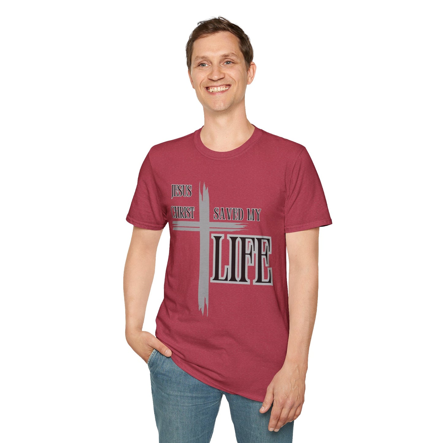 Religious T-Shirt - Jesus Saved My Life