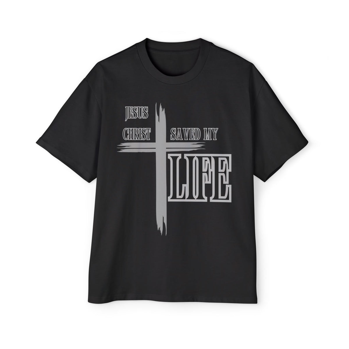 Oversized Jesus Christ Saved My Life T-Shirt