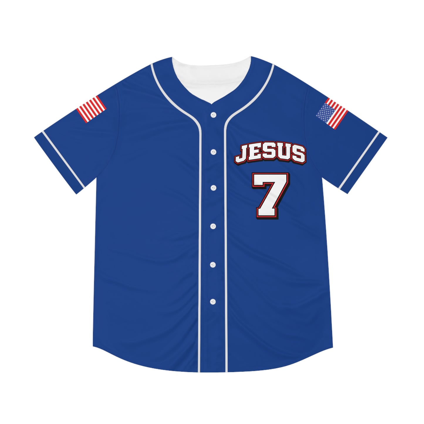 JESUS 7 Baseball Jersey