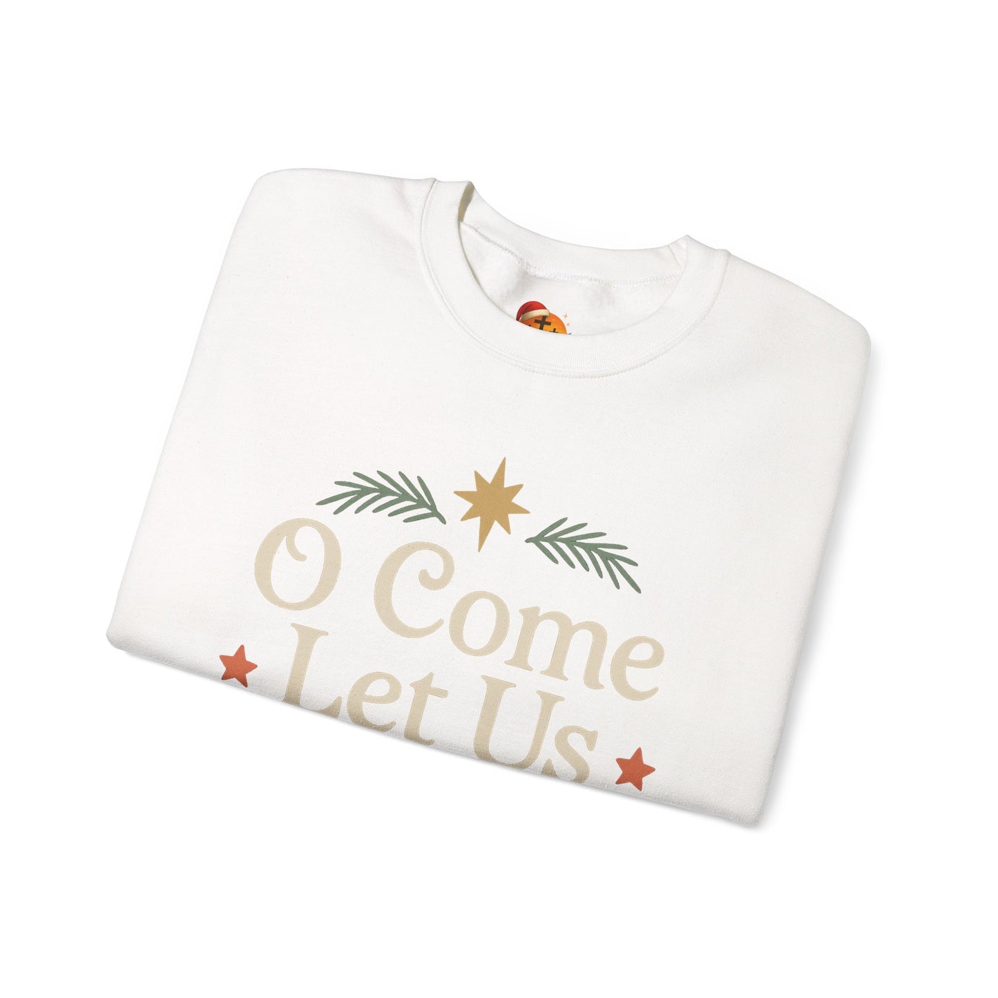 Christmas Collection- O Come Let Us Adore Him Sweater