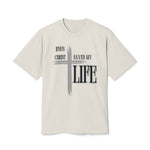 Heavy Jesus Christ Saved My Life T‑Shirt