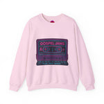 Retro Gospel Jams Crewneck Sweatshirt, Cozy Music Sweatshirt, Gift for Music Lovers, Play Pray Repeat Apparel, Unisex Casual Wear