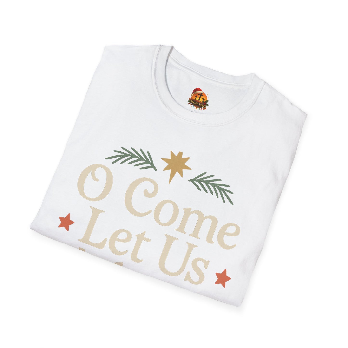 Christmas Collection- O Come Let Us Adore Him T-Shirt